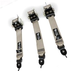 Thumbnail 3: 2011 BMW 740i (F02) REAR LEFT/CENTER/RIGHT SEATBELT RETRACTOR SET/3 (Oyster)