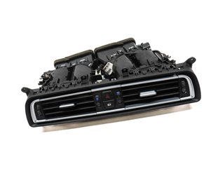 Thumbnail 3: 2011 BMW 740i (F02) FRONT CENTER DASH HEATER HEAT AC AIR VENT (Black)