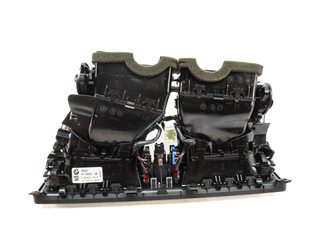 Thumbnail 5: 2011 BMW 740i (F02) FRONT CENTER DASH HEATER HEAT AC AIR VENT (Black)