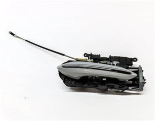 Thumbnail 2: 09-15 BMW 740i 750i 760i (F01 F02 F04) LEFT REAR EXTERIOR DOOR HANDLE(White)