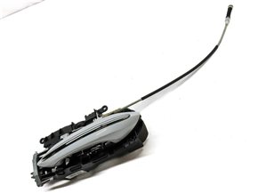 Thumbnail 3: 09-15 BMW 740i 750i 760i (F01 F02 F04) RIGHT FRONT EXTERIOR DOOR HANDLE (White)