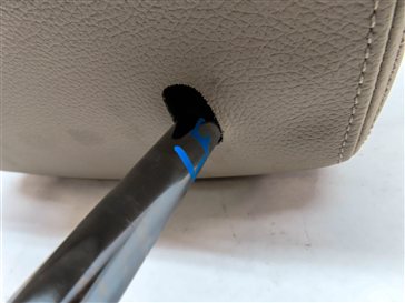 Thumbnail 10: 2011 BMW 740i (F02) FRONT LEFT DRIVER & RIGHT PASSENGER HEADREST SET/2(Oyster)