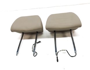 Thumbnail 2: 2011 BMW 740i (F02) FRONT LEFT DRIVER & RIGHT PASSENGER HEADREST SET/2(Oyster)