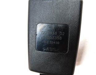 Thumbnail 10: 2011 BMW 740i (F02) REAR LEFT/CENTER/RIGHT SEAT BELT BUCKLE RECEIVER SET/3 BLACK
