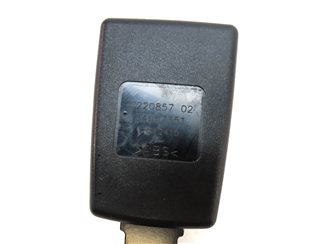 Thumbnail 6: 2011 BMW 740i (F02) REAR LEFT/CENTER/RIGHT SEAT BELT BUCKLE RECEIVER SET/3 BLACK