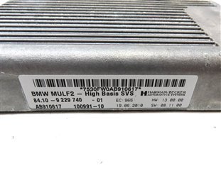 Thumbnail 4: 2011 BMW 740i (F02) RADIO STEREO SOUND SYSTEM MULF 2 HIGH BASIS SVS MODULE