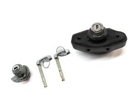 Thumbnail 3: 11 BMW 740i (F02) FRONT LEFT DRIVER DOOR & TRUNK LOCK CYLINDER w/2 SKELETON KEY