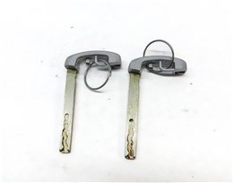 Thumbnail 6: 11 BMW 740i (F02) FRONT LEFT DRIVER DOOR & TRUNK LOCK CYLINDER w/2 SKELETON KEY