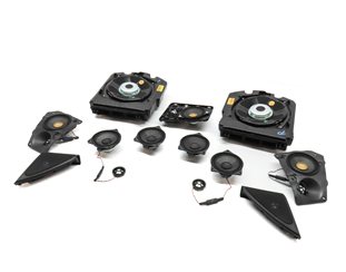 2011 BMW 740i (F02) RADIO STEREO SOUND SYSTEM SUBWOOFER TWEETER SPEAKER SET/13