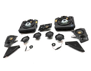 Thumbnail 2: 2011 BMW 740i (F02) RADIO STEREO SOUND SYSTEM SUBWOOFER TWEETER SPEAKER SET/13