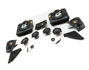 Thumbnail 3: 2011 BMW 740i (F02) RADIO STEREO SOUND SYSTEM SUBWOOFER TWEETER SPEAKER SET/13