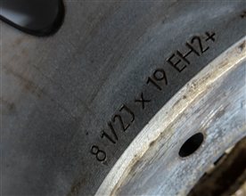 Thumbnail 10: 9-17 BMW 535iGT 550iGT 740i 750i 760i F01 F07 19x8.5 ALUMINUM SPOKE WHEEL RIM