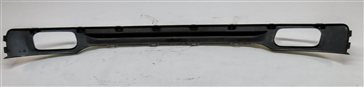 Thumbnail 4: 2011 BMW 740i (F02) REAR LOWER BUMPER EXHAUST VALANCE TRIM(White)