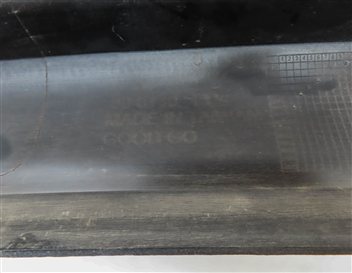 Thumbnail 6: 2011 BMW 740i (F02) REAR LOWER BUMPER EXHAUST VALANCE TRIM(White)