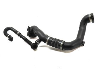 Thumbnail 5: 11 BMW 740i (F02) 3.0L TURBO (N54) ENGINE INTERCOOLER CHARGE PIPE HOSE ASSEMBLY