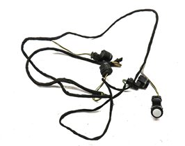 Thumbnail 2: 2011 BMW 740i (F02) REAR PARK ASSIST DISTANCE PDC SENSOR SET w/HARNESS (White)