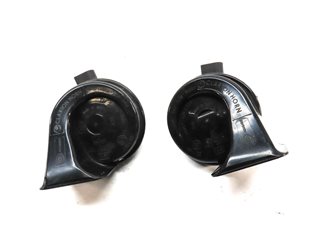 Thumbnail 2: 09-17 BMW 640i 650i 740i 750i 760i B6 B7 F01 HIGHT & LOW TONE SAFETY HORN SET/2