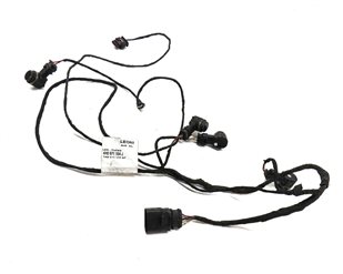 2012 AUDI A8 (D4 4H) REAR PDC PARK ASSIST SENSOR SET 4 w/ WIRING HARNESS
