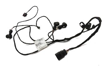 Thumbnail 2: 2012 AUDI A8 (D4 4H) REAR PDC PARK ASSIST SENSOR SET 4 w/ WIRING HARNESS