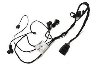 Thumbnail 3: 2012 AUDI A8 (D4 4H) REAR PDC PARK ASSIST SENSOR SET 4 w/ WIRING HARNESS
