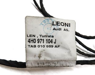 Thumbnail 4: 2012 AUDI A8 (D4 4H) REAR PDC PARK ASSIST SENSOR SET 4 w/ WIRING HARNESS