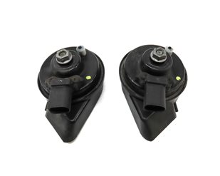 Thumbnail 4: 2012-2020 AUDI A6 S6 A7 S7 RS7 A8 S8 (C7 D4) HIGH & LOW TONE SAFETY HORN SET-2