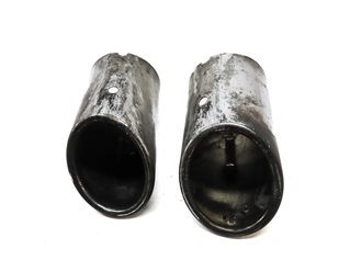 Thumbnail 2: 2011-2012 AUDI A8 (D4 4H) REAR LEFT & RIGHT MUFFLER EXHAUST TIP SET-2