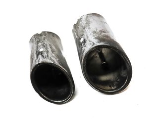 Thumbnail 3: 2011-2012 AUDI A8 (D4 4H) REAR LEFT & RIGHT MUFFLER EXHAUST TIP SET-2