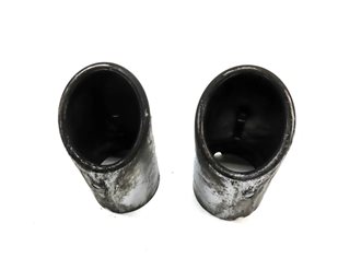 Thumbnail 4: 2011-2012 AUDI A8 (D4 4H) REAR LEFT & RIGHT MUFFLER EXHAUST TIP SET-2