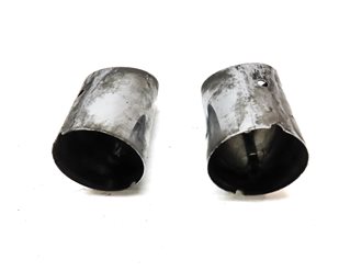 Thumbnail 5: 2011-2012 AUDI A8 (D4 4H) REAR LEFT & RIGHT MUFFLER EXHAUST TIP SET-2