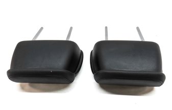 Thumbnail 5: 11-15 AUDI A8 S8 (D4 4H) REAR 2ND ROW LEFT & RIGHT SEAT HEADREST SET 2 (Black)