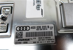 Thumbnail 5: 2011-2015 AUDI A7 S7 RS7 A8 (C7 4G8 D4 4H) RADIO STEREO BOSE AUDIO AMP AMPLIFIER