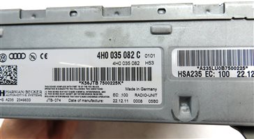 Thumbnail 5: 2012 AUDI A8 (D4 4H) RADIO RECEIVER MODULE