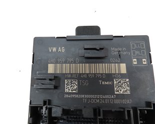 Thumbnail 4: 2012 AUDI A8 (D4 4H) REAR LEFT DOOR CONTROL MODULE
