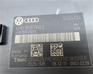 Thumbnail 4: 2012 AUDI A8 (D4 4H) FRONT LEFT DRIVER SEAT CONTROL MODULE