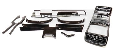 Thumbnail 3: 2012 AUDI A8 D4 4H FRONT REAR LEFT RIGHT DOOR DASH CONSOLE TRIM SET Vavona Wood