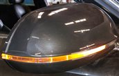 Thumbnail 2: 2011-2014 AUDI A8 S8 (D4 4H) RIGHT P-FOLD HEATED MEM AUTODIM DOOR MIRROR (Gray)