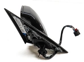Thumbnail 5: 2011-2014 AUDI A8 S8 (D4 4H) LEFT P-FOLD HEATED MEM AUTODIM DOOR MIRROR (Gray)