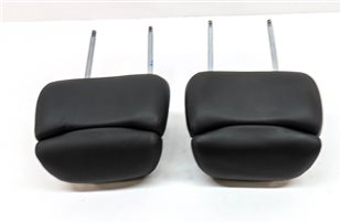 Thumbnail 4: 12-18 AUDI A8 S8 D4 4H FRONT LEFT DRIVER & RIGHT PASSENGER HEADREST SET2 (Black)
