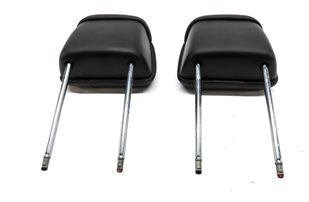 Thumbnail 6: 12-18 AUDI A8 S8 D4 4H FRONT LEFT DRIVER & RIGHT PASSENGER HEADREST SET2 (Black)
