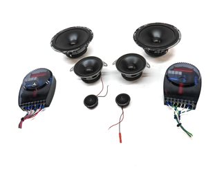 Thumbnail 2: 2012 AUDI A8 D4 4H JL AUDIO 6.5 INCH & 4 INCH TWEETER SPEAKER SET w/ CROSSOVERS