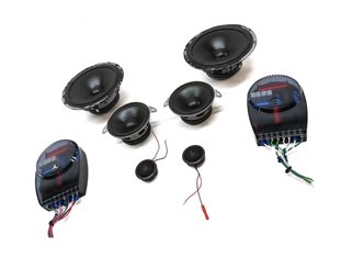 Thumbnail 3: 2012 AUDI A8 D4 4H JL AUDIO 6.5 INCH & 4 INCH TWEETER SPEAKER SET w/ CROSSOVERS