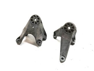 2011 AUDI Q7 (4L) 3.0L SUPER (CJWB) ENGINE LEFT & RIGHT MOUNT BRACKET SET 2