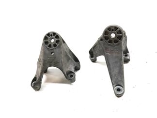 Thumbnail 2: 2011 AUDI Q7 (4L) 3.0L SUPER (CJWB) ENGINE LEFT & RIGHT MOUNT BRACKET SET 2