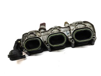 Thumbnail 3: 2011 AUDI Q7 (4L) 3.0L SUPER (CJWB) ENGINE LOWER INTAKE MANIFOLD w/ FUEL RAIL