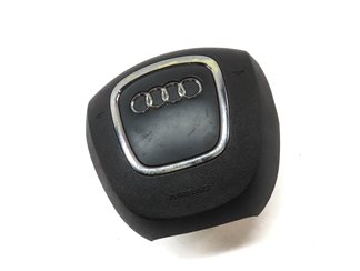 Thumbnail 3: 2011-2015 AUDI Q7 (4L) LEFT DRIVER STEERING WHEEL SRS AIRBAG AIR BAG (BLACK)