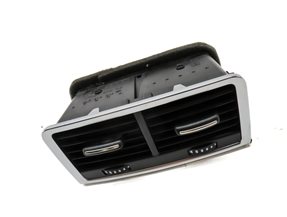 Thumbnail 3: 2011 AUDI Q7 (4L) REAR CENTER CONSOLE DUAL A/C HEATER AIR VENT (Black)