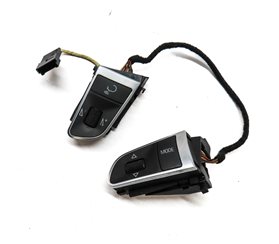 2011 AUDI Q7 (4L) STEERING WHEEL LEFT & RIGHT CONTROL SWITCH BUTTON SET 2