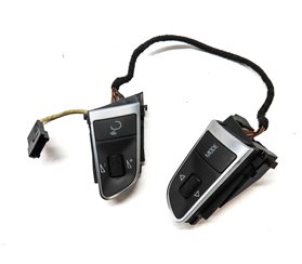 Thumbnail 2: 2011 AUDI Q7 (4L) STEERING WHEEL LEFT & RIGHT CONTROL SWITCH BUTTON SET 2