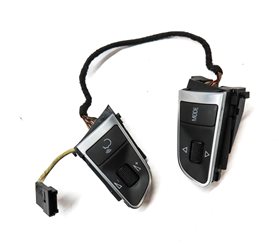 Thumbnail 3: 2011 AUDI Q7 (4L) STEERING WHEEL LEFT & RIGHT CONTROL SWITCH BUTTON SET 2
